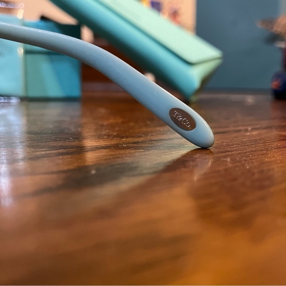 Tiffany & Co Cat-Eye Crystal Sunglasses Blk Diamond-Style EUC TF4089B - Picture 4 of 11